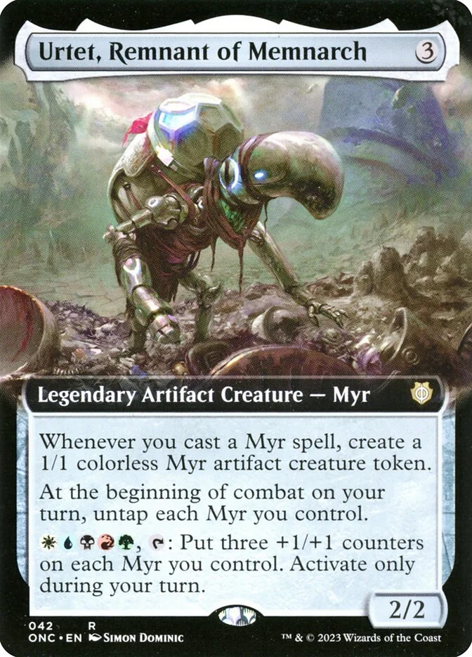 Urtet, Remnant of Memnarch 「ONC/42」「EN」