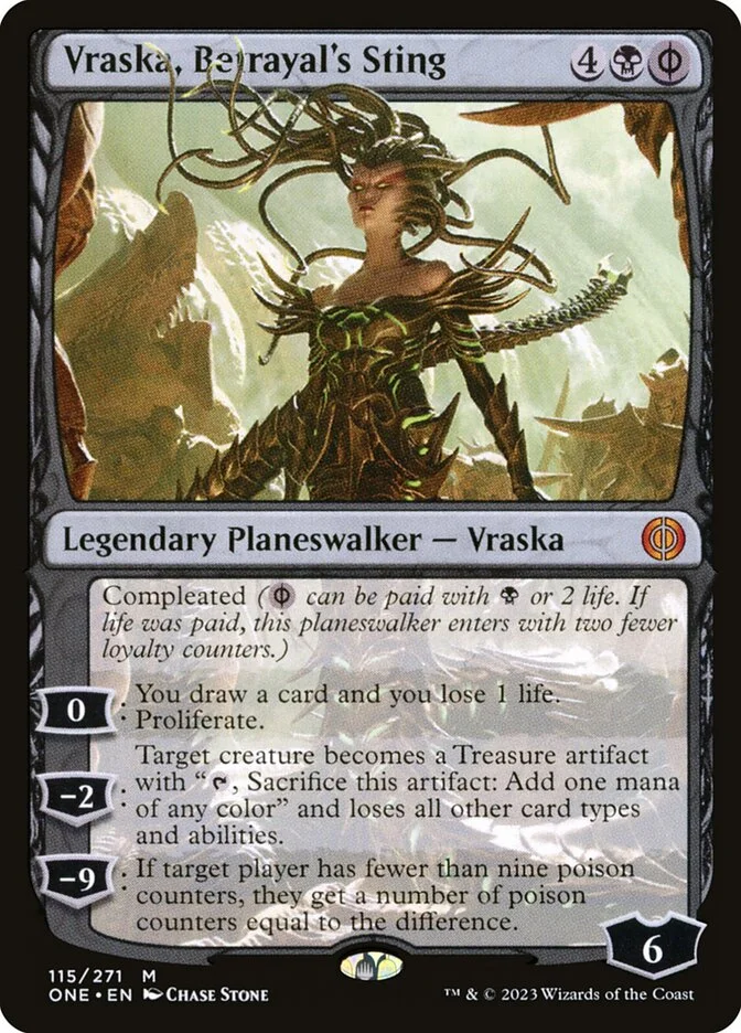 Vraska, Betrayal's Sting 「ONE/115」「EN」