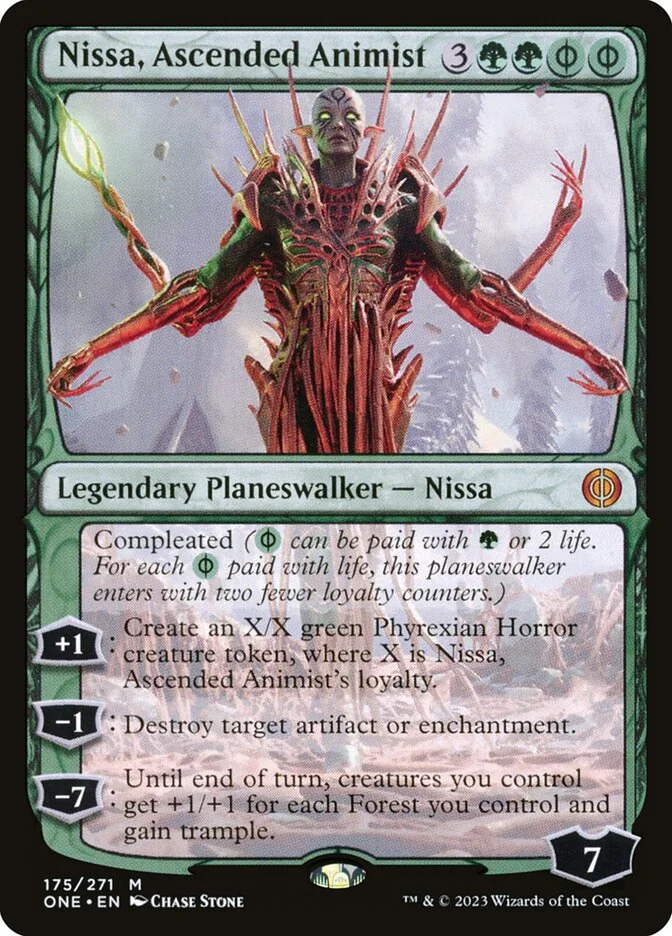 Nissa, Ascended Animist 「ONE/175」「EN」