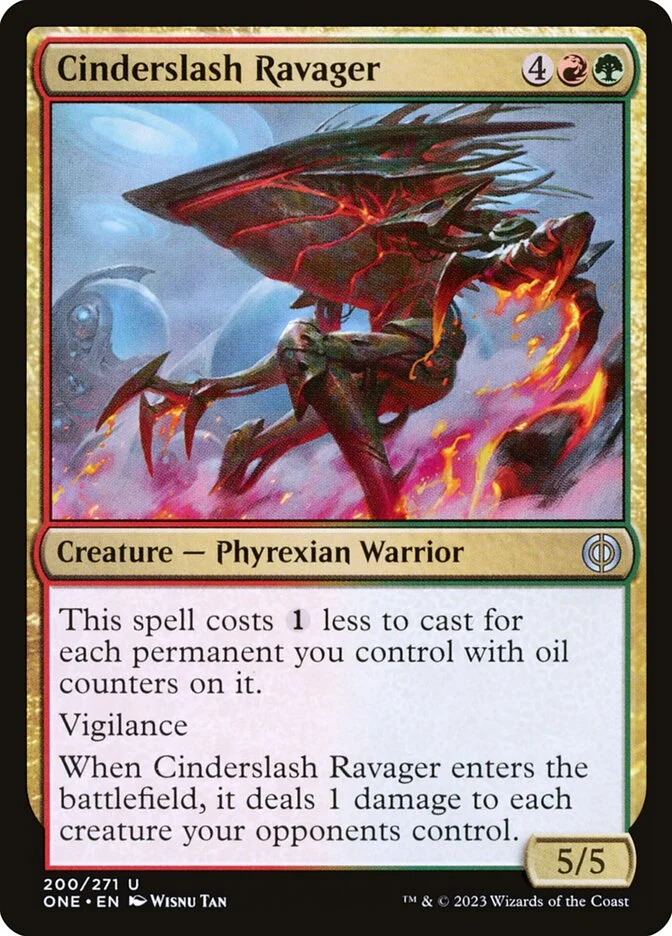 Cinderslash Ravager 「ONE/200」「EN」