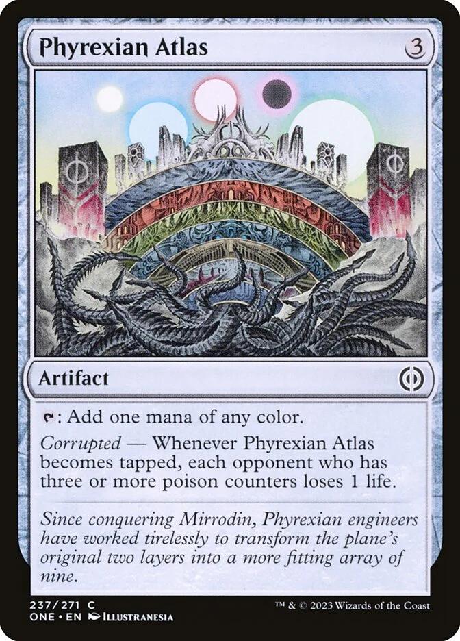 Phyrexian Atlas 「ONE/237」「EN」
