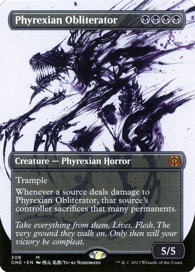Phyrexian Obliterator 「ONE/308」「EN」