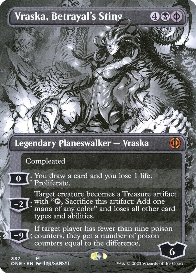 Vraska, Betrayal's Sting 「ONE/337」「EN」