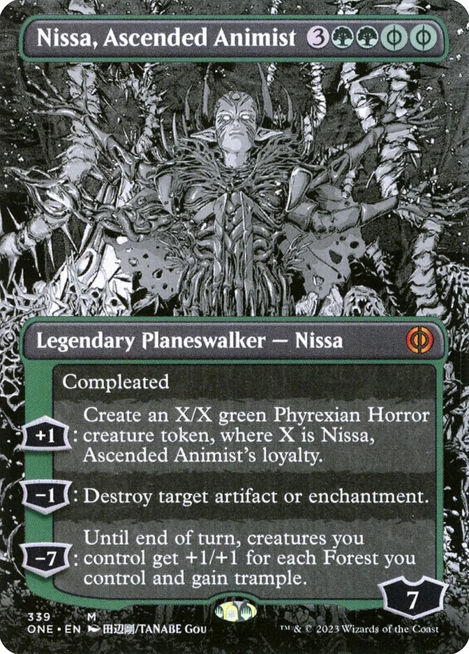 Nissa, Ascended Animist 「ONE/339」「EN」
