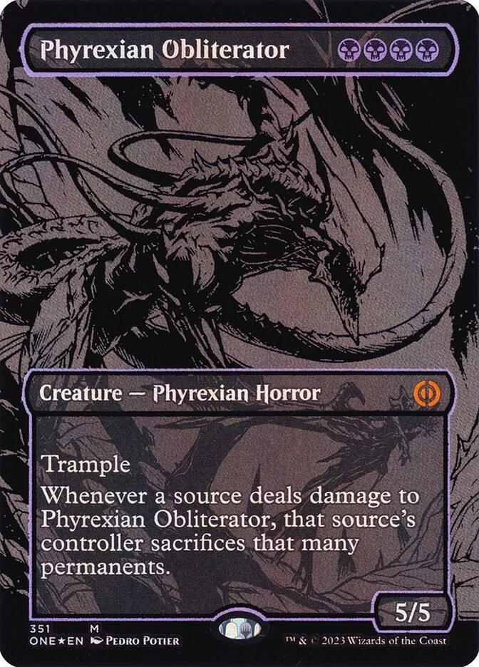Phyrexian Obliterator 「ONE/351」「EN」
