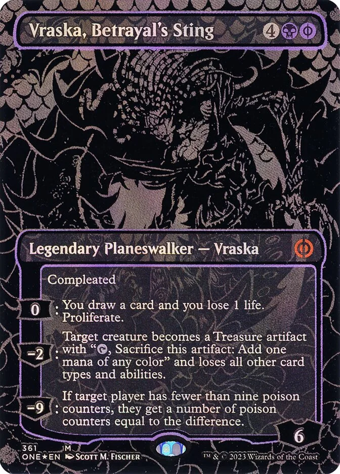 Vraska, Betrayal's Sting 「ONE/361」「EN」