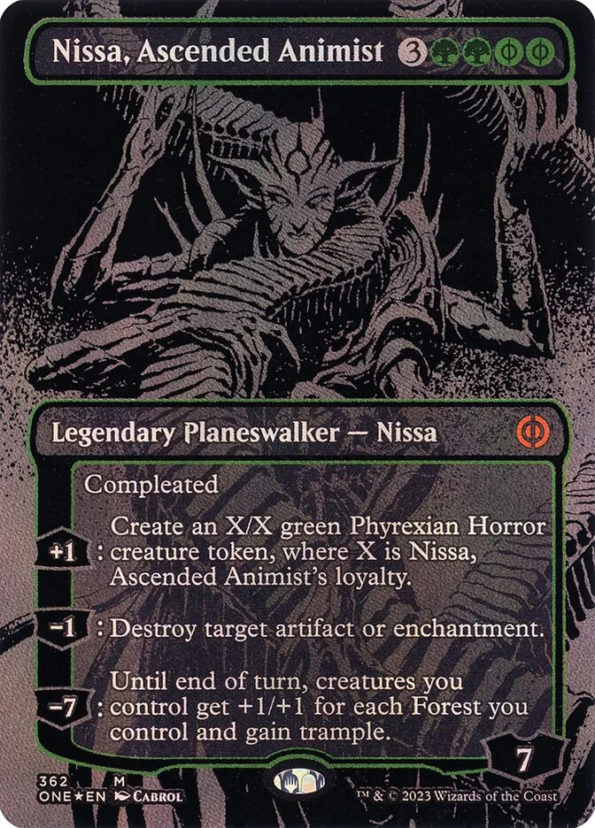 Nissa, Ascended Animist 「ONE/362」「EN」