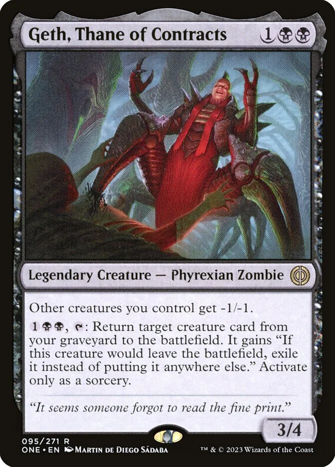 Geth, Thane of Contracts 「ONE/95」「EN」