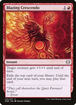 Blazing Crescendo #123 · Magic: The Gathering