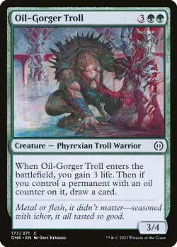 Oil-Gorger Troll #177 · Magic: The Gathering