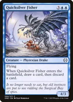 Quicksilver Fisher #66 · Magic: The Gathering