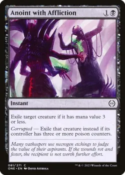 Anoint with Affliction #81 · Magic: The Gathering