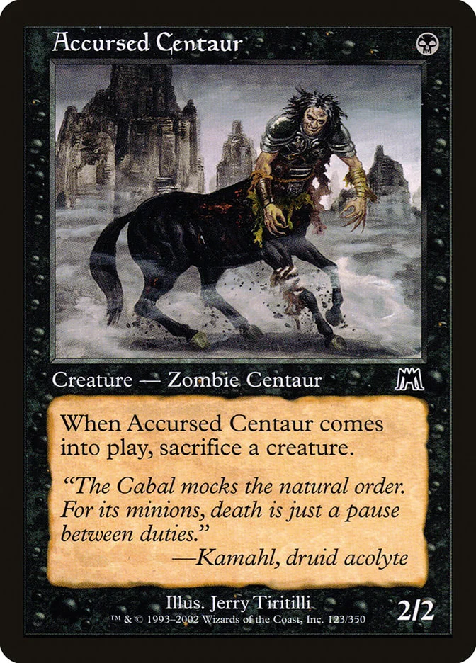 Accursed Centaur 「ONS/123」「EN」