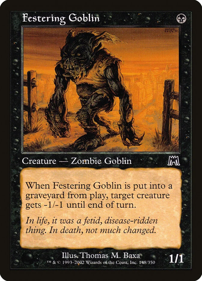 Festering Goblin 「ONS/148」「EN」