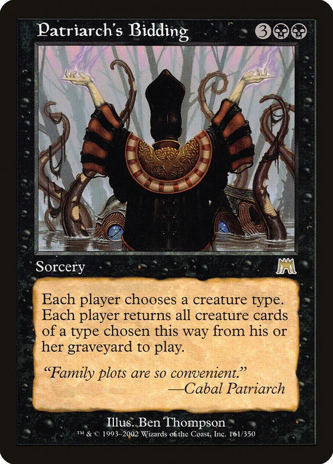 Patriarch's Bidding 「ONS/161」「EN」