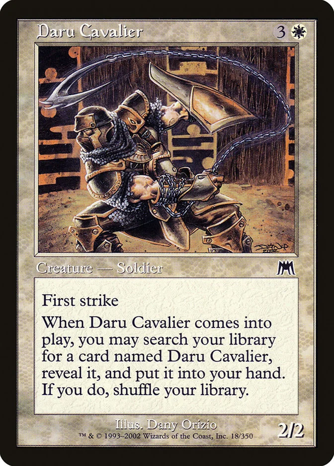 Daru Cavalier 「ONS/18」「EN」
