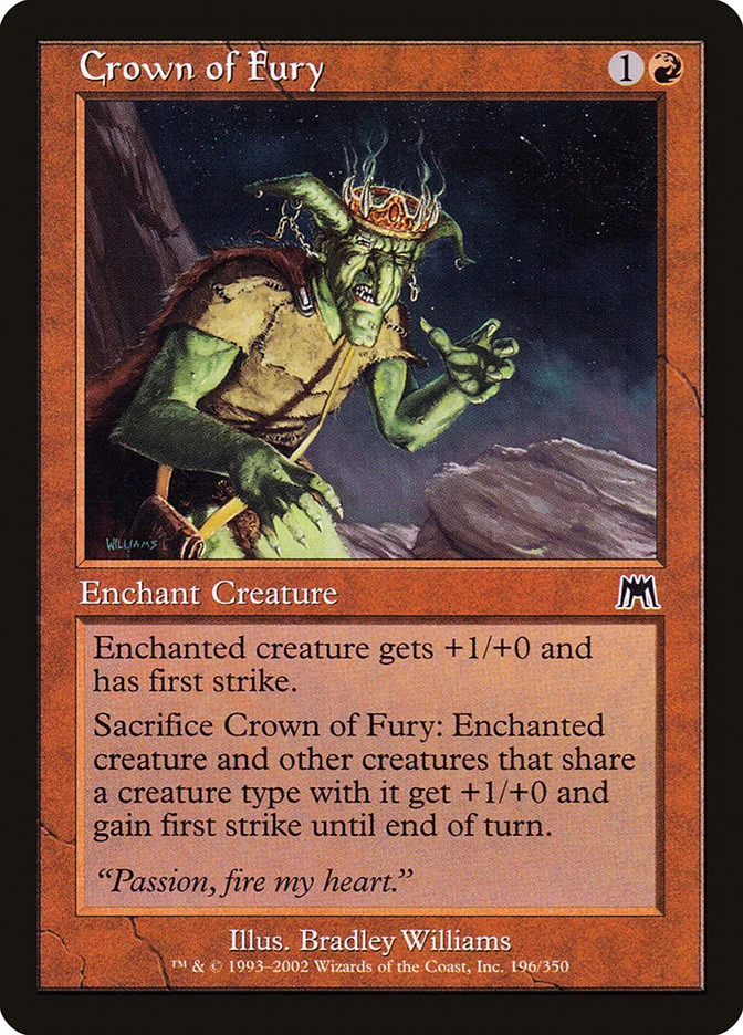 Crown of Fury 「ONS/196」「EN」