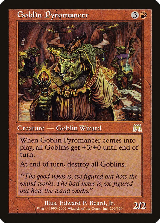 Goblin Pyromancer 「ONS/206」「EN」