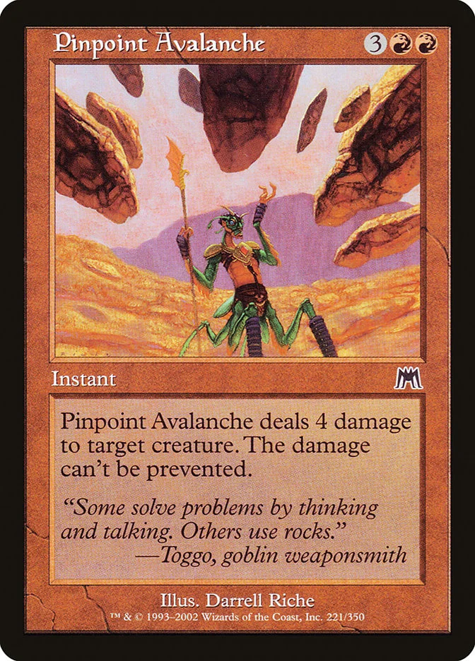 Pinpoint Avalanche 「ONS/221」「EN」