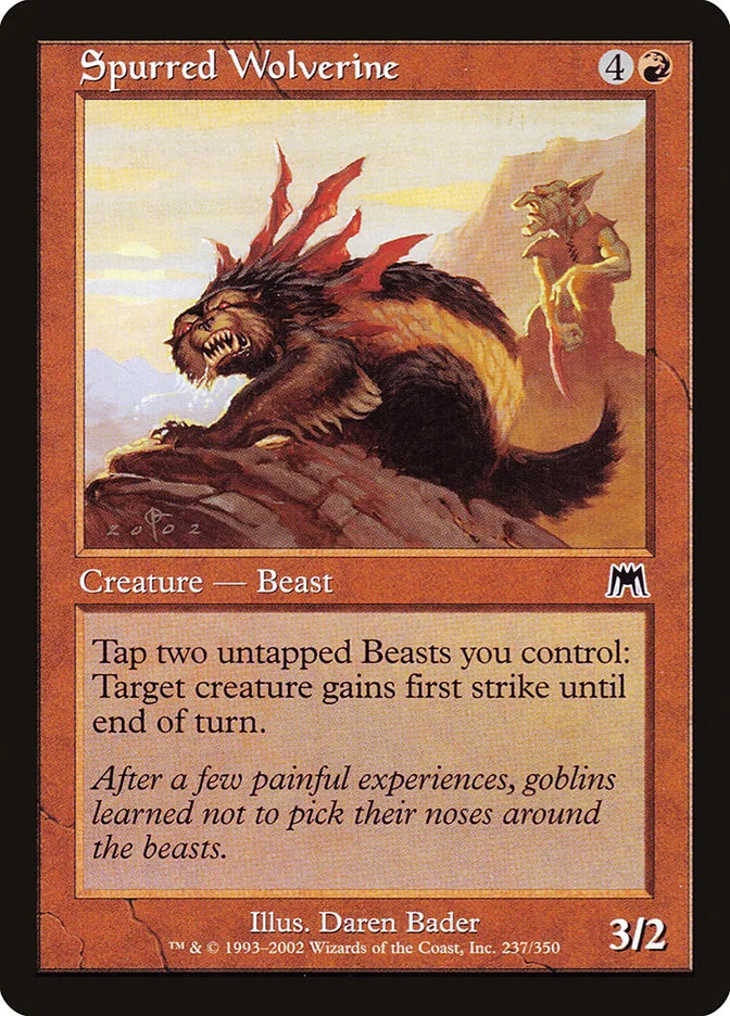 Spurred Wolverine 「ONS/237」「EN」