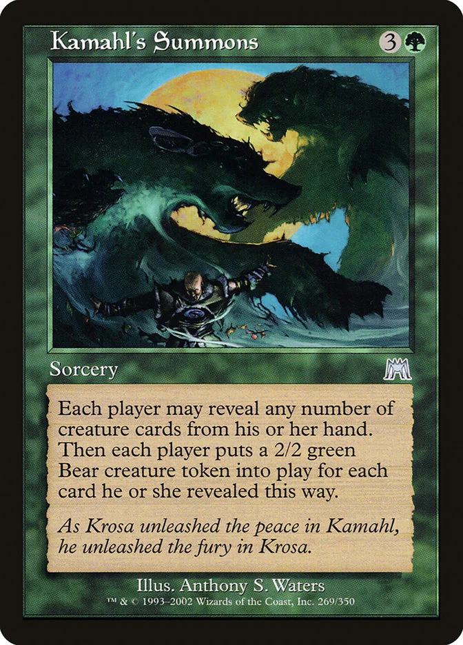 Kamahl's Summons 「ONS/269」「EN」