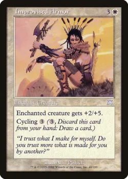 Improvised Armor #40 · Magic: The Gathering