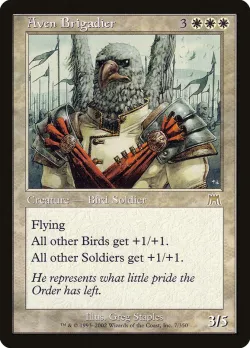 Aven Brigadier #7 · Magic: The Gathering