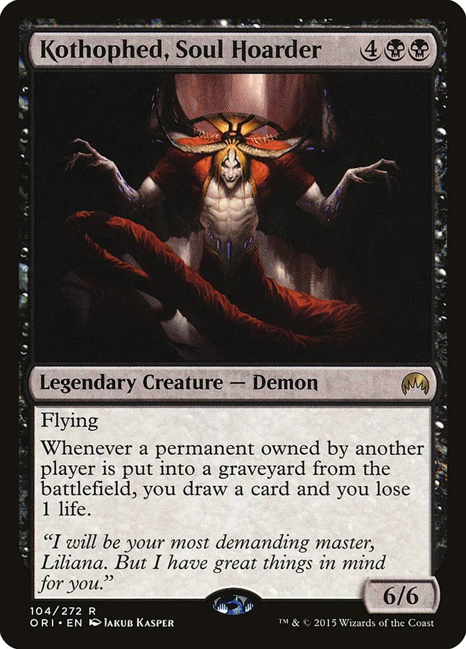 Kothophed, Soul Hoarder 「ORI/104」「EN」