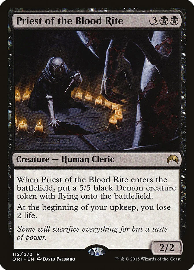 Priest of the Blood Rite 「ORI/112」「EN」