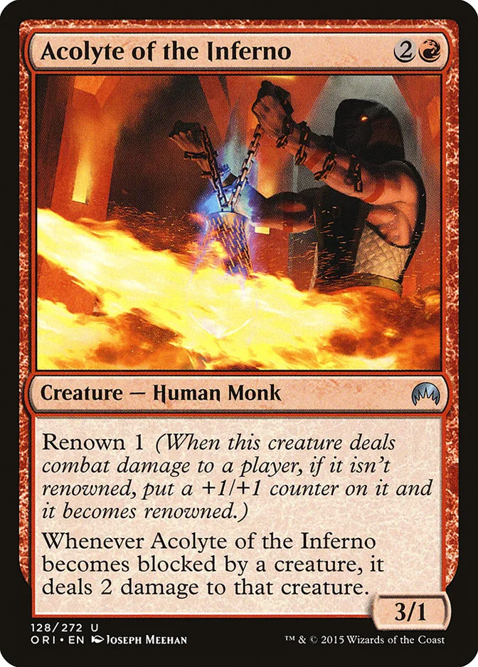Acolyte of the Inferno 「ORI/128」「EN」