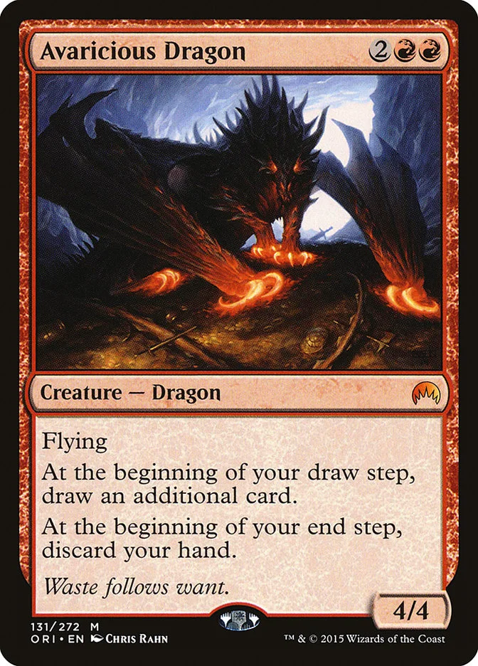 Avaricious Dragon 「ORI/131」「EN」