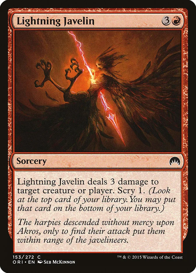 Lightning Javelin 「ORI/153」「EN」