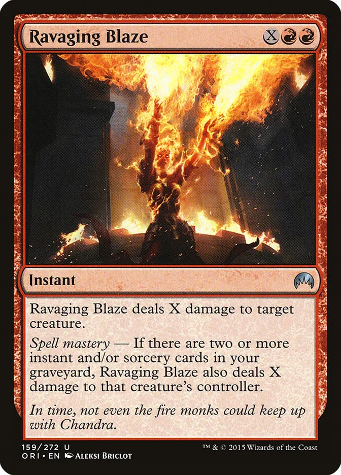 Ravaging Blaze 「ORI/159」「EN」