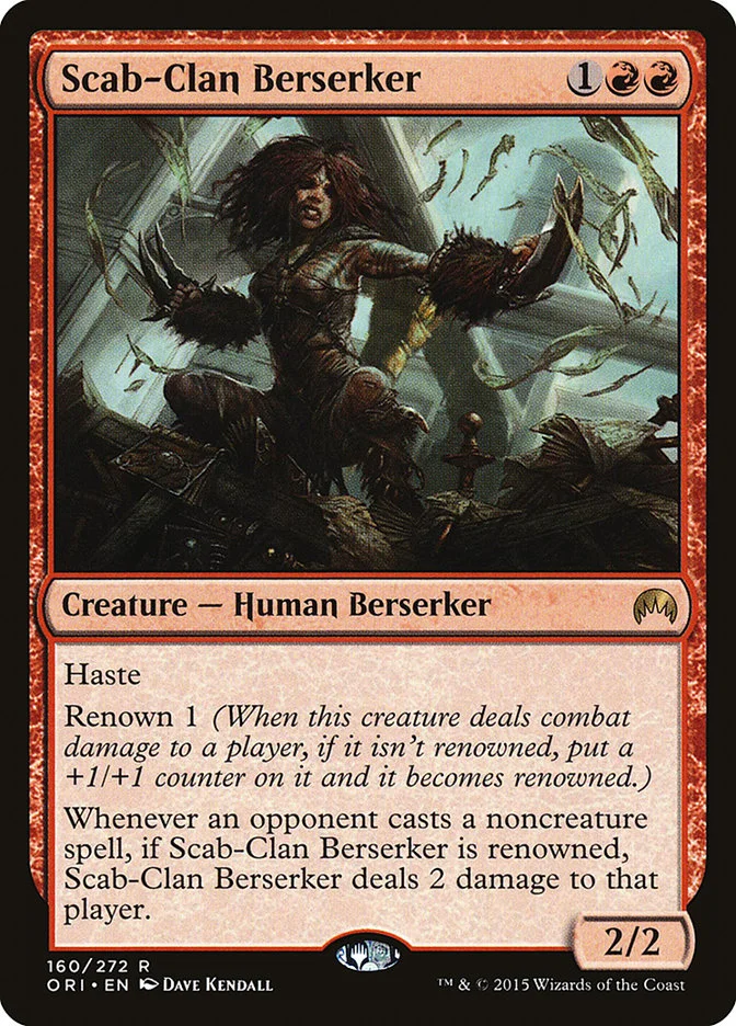 Scab-Clan Berserker 「ORI/160」「EN」