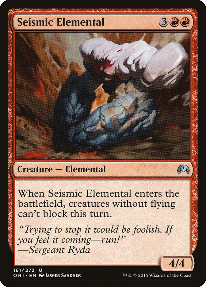 Seismic Elemental 「ORI/161」「EN」