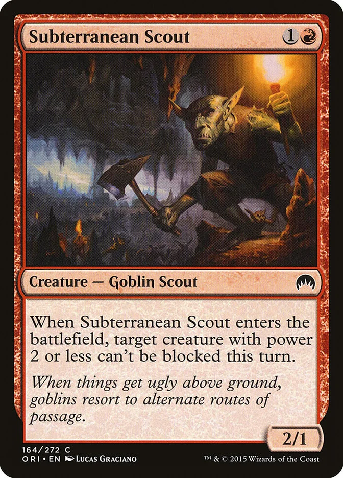 Subterranean Scout 「ORI/164」「EN」