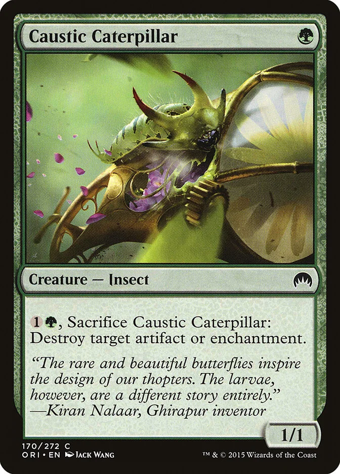 Caustic Caterpillar 「ORI/170」「EN」
