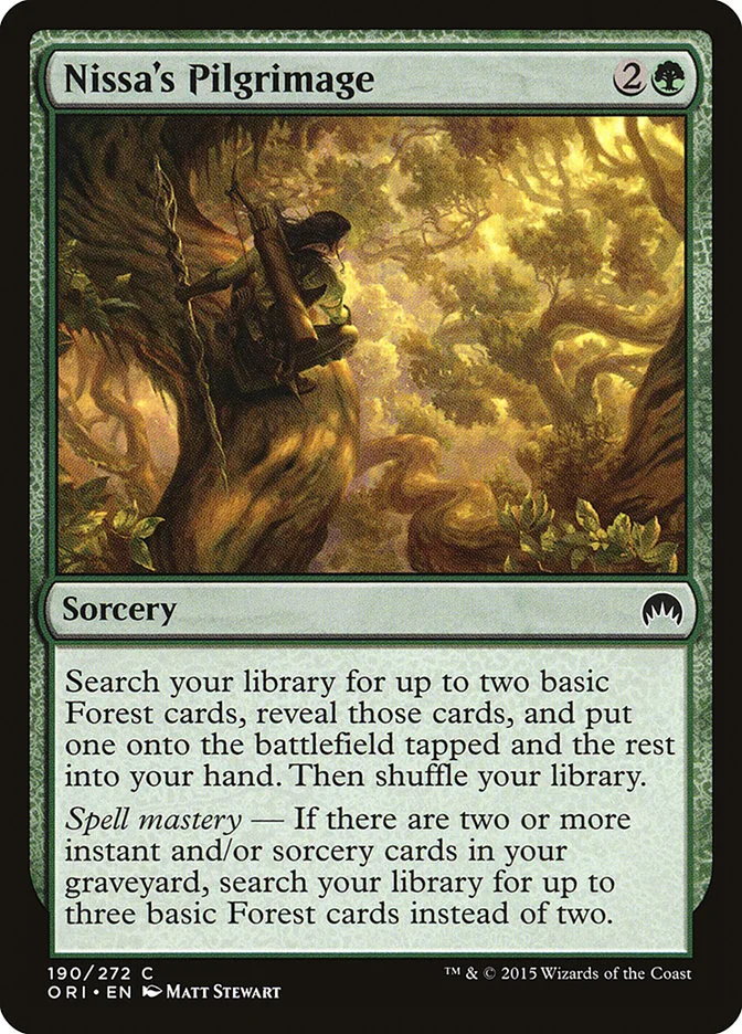 Nissa's Pilgrimage 「ORI/190」「EN」
