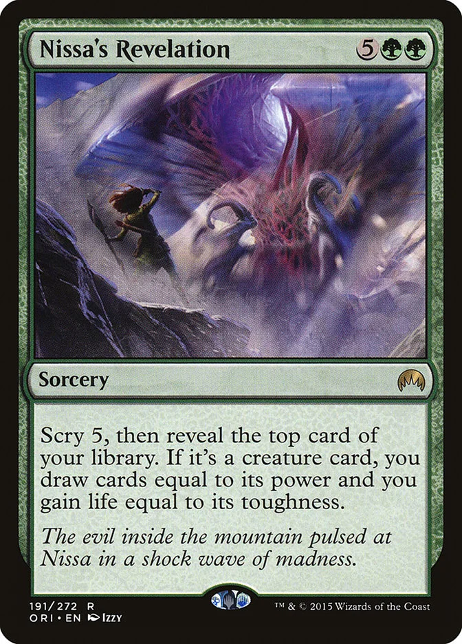 Nissa's Revelation 「ORI/191」「EN」
