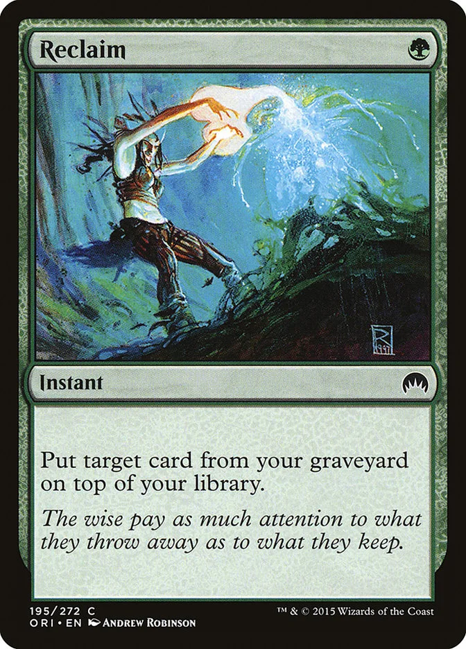 Reclaim 「ORI/195」「EN」