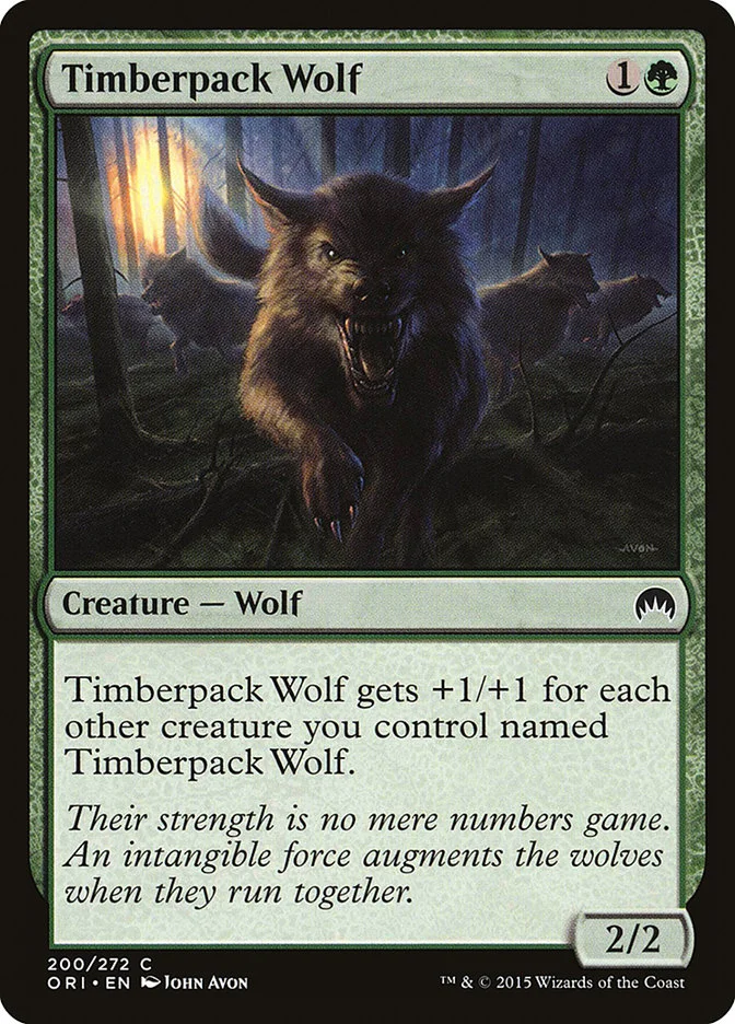 Timberpack Wolf 「ORI/200」「EN」