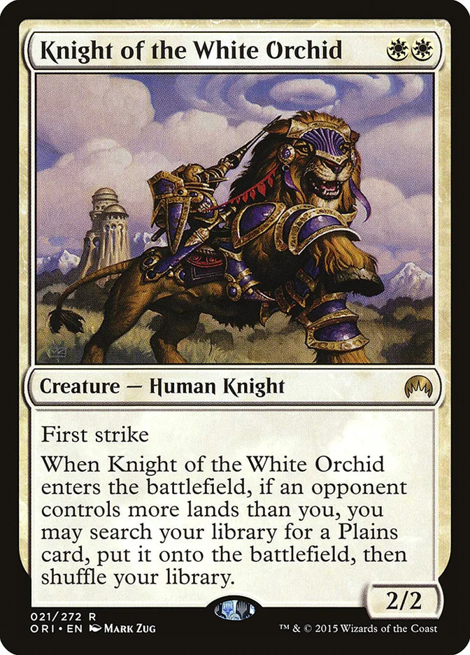 Knight of the White Orchid 「ORI/21」「EN」
