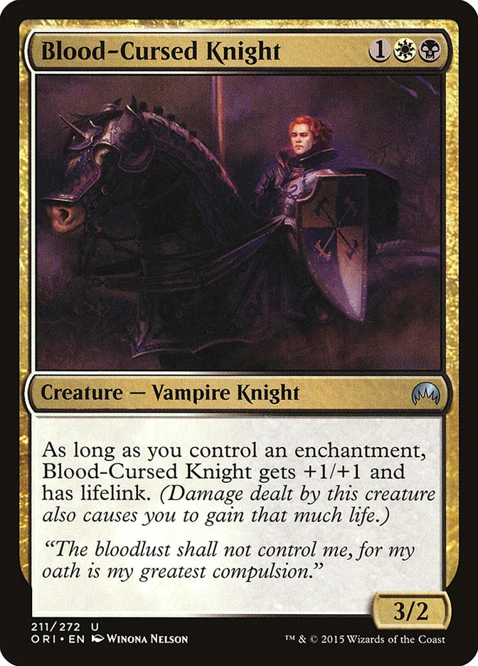 Blood-Cursed Knight 「ORI/211」「EN」