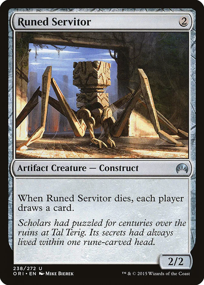 Runed Servitor 「ORI/238」「EN」
