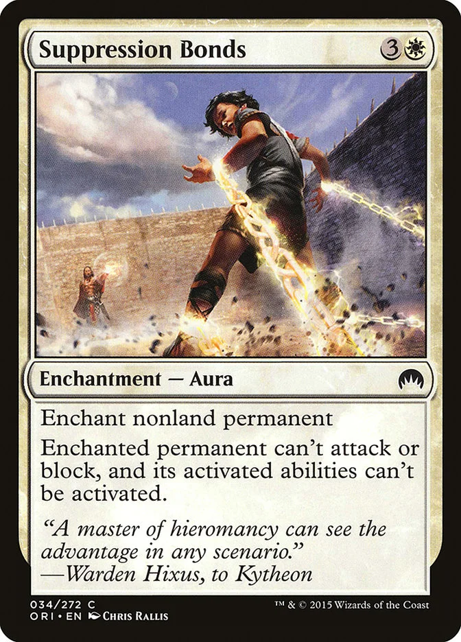 Suppression Bonds 「ORI/34」「EN」