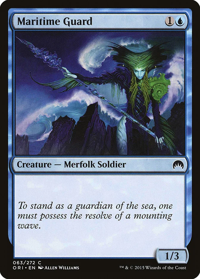 Maritime Guard 「ORI/63」「EN」