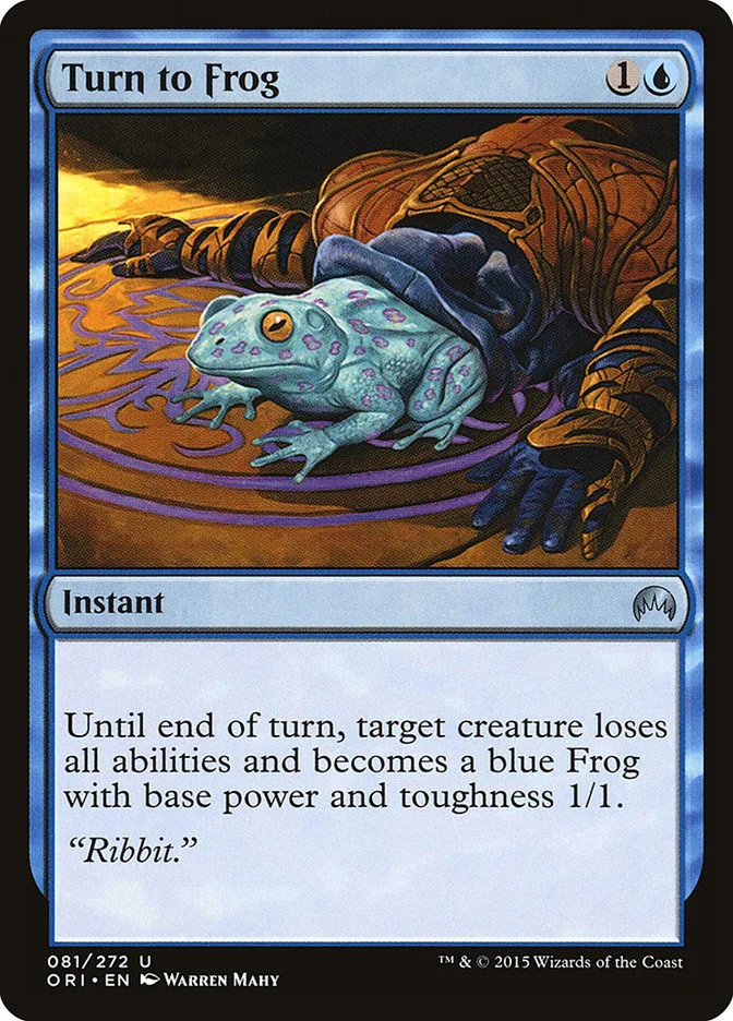 Turn to Frog 「ORI/81」「EN」