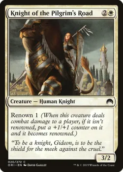 Knight of the Pilgrim's Road #20 · Magic: The Gathering