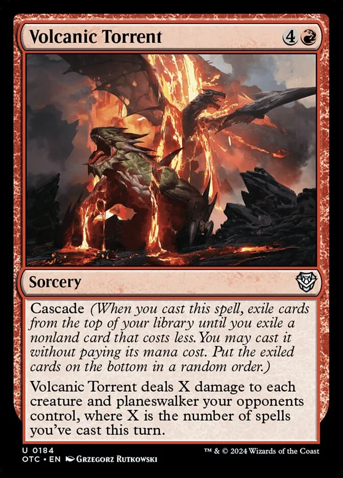 Volcanic Torrent 「OTC/184」「EN」