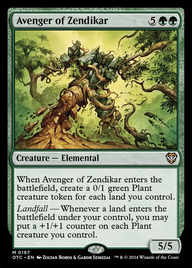 Avenger of Zendikar 「OTC/187」「EN」